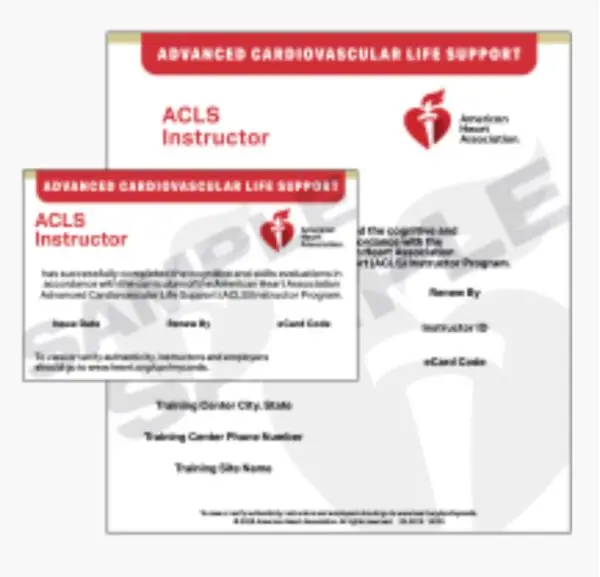 ACLS Instructor Certification