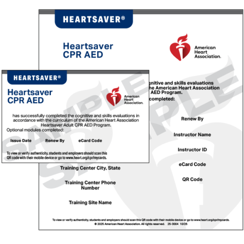 CPR AED Certification