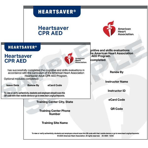 CPR AED Certification